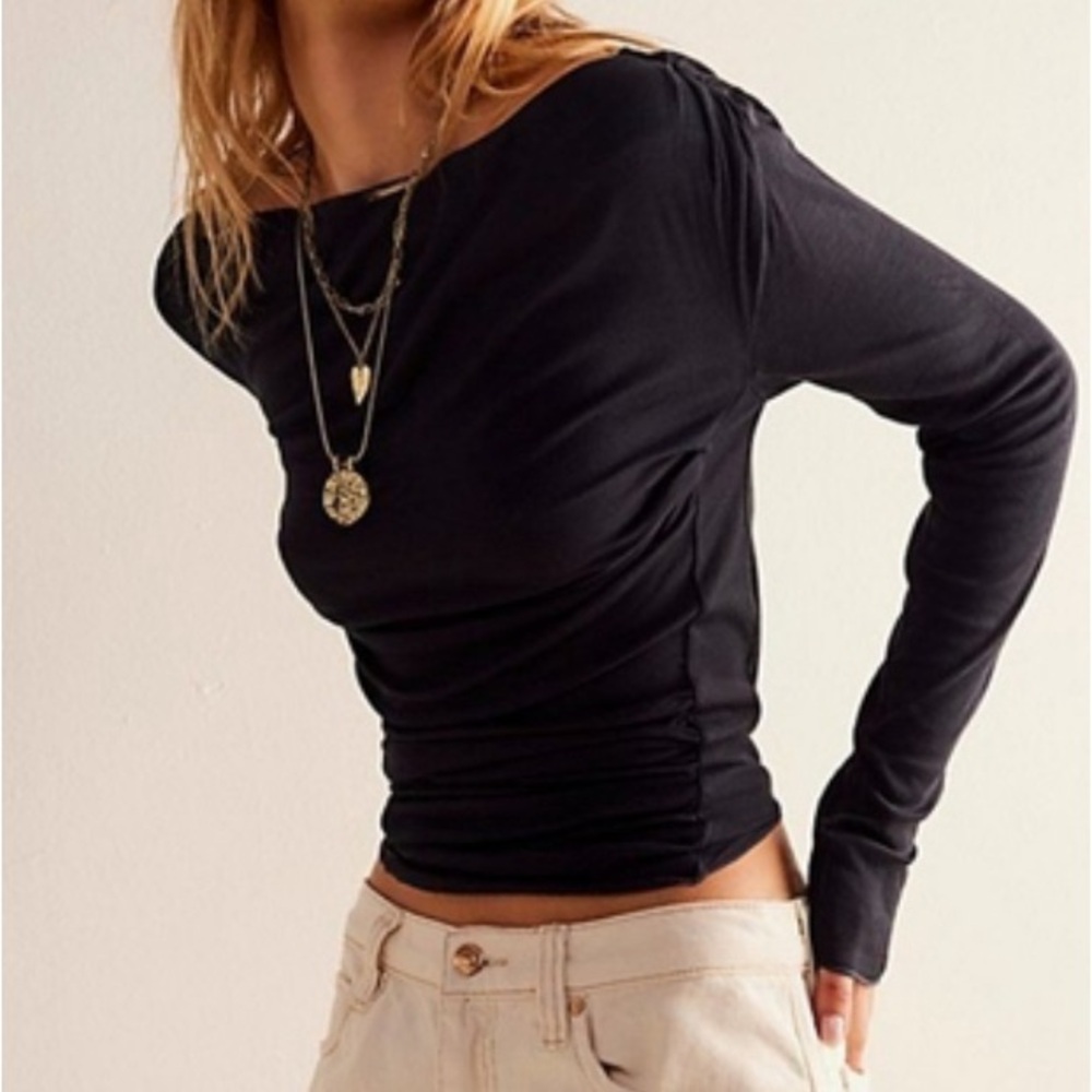 NWOT Intimately Free People Night We Met Long Sleeve Top